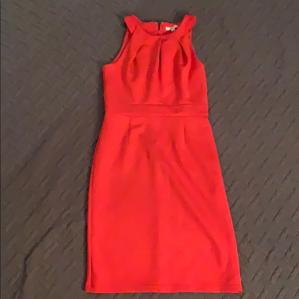 Orange Fit Dress